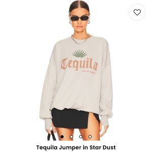 Revolve The laundry room tequila sweatshirt